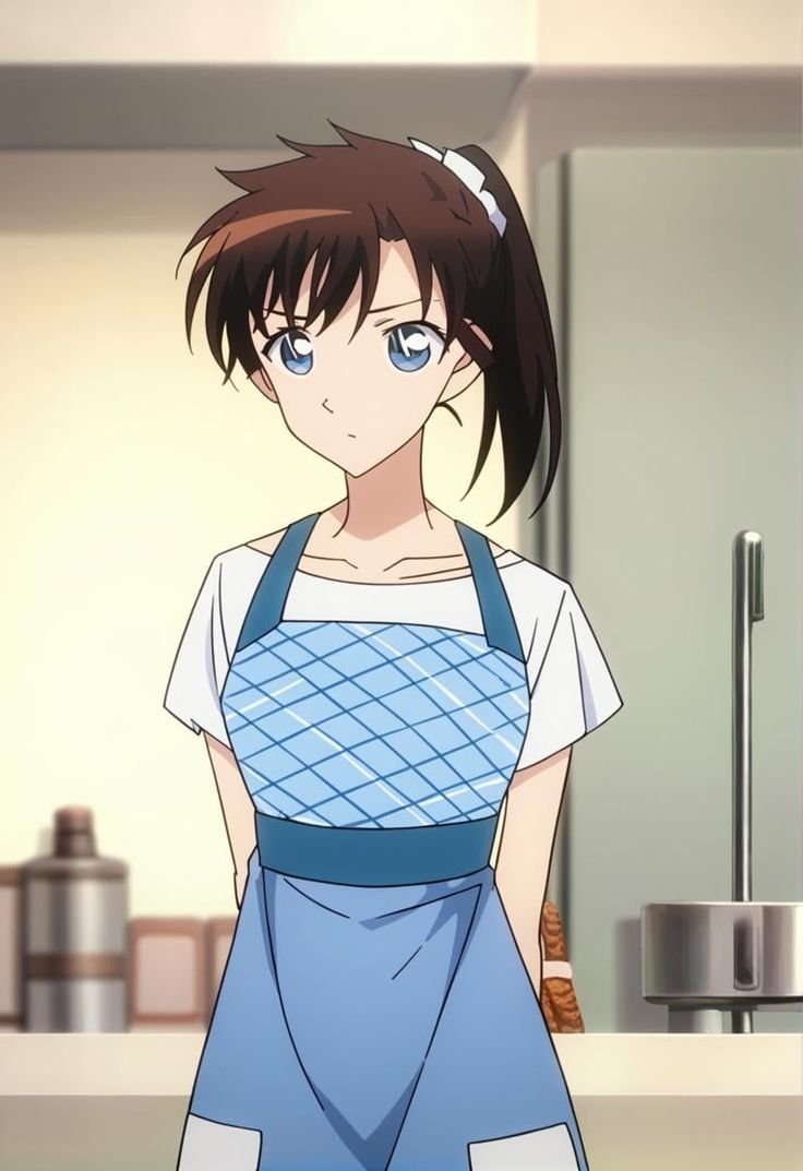 Aoko Nakamori - Kaito's childhood friend and the inspector's daughter